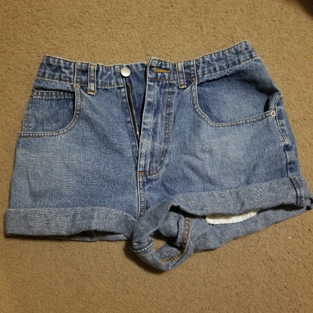 High waisted shorts